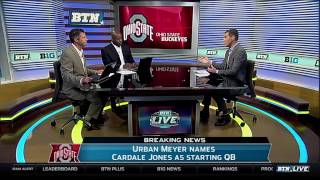 Cardale Jones Will Start at QB [upl. by Eelaroc]