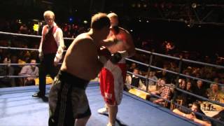 IBA Boxing  Dominic Negus v Dan Lovett  Circus Tavern [upl. by Enomad]