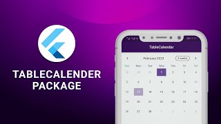 Table Calendar in Flutter  The Right way [upl. by Meekah]