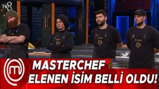 Masterchef Türkiye All Star kim elendi [upl. by Oicafinob877]