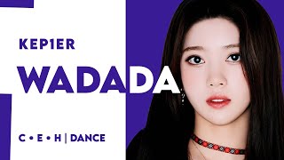 Kep1er 케플러  ‘WA DA DA’ Dance Distribution Center  Edge  Hidden [upl. by Eledoya141]