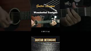 Wonderful Tonight  Eric Clapton  EASY Guitar Tutorial  Chords  Lyrics  Guitar Lessons [upl. by Arteid]