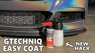 Gtechniq Easy Coat  New Detailing Hack [upl. by Ennoira]