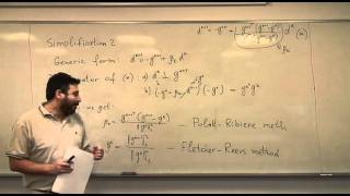 Lecture 11 Method of Conjugate Gradients 2 [upl. by Islehc]