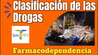 Clasificación de las Drogas y Farmacodependencia [upl. by Terb]