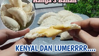 CUKUP 3 BAHAN JADI CAMILAN ENAK  CIRENG KEJU LUMER  KENYAL DAN GURIH [upl. by Ariamoy]