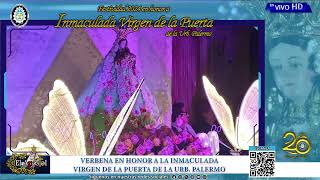 🔴ENVIVO Tercer día de Quinario en Honor a la Inmaculada Virgen de la Puerta de la Urb Palermo [upl. by Nrehtak]