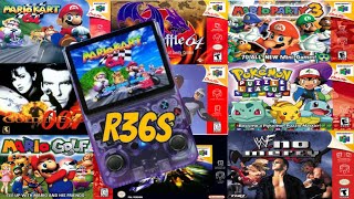 Can The R36s Handle The Best 20 N64 Games I Put It To The Test [upl. by Ahsinyt]