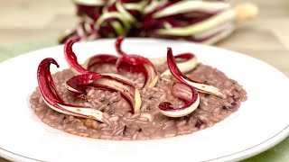 Ricetta RISOTTO AL RADICCHIO by Gilberto Neirotti [upl. by Hadsall826]