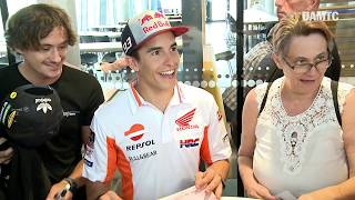 Marc Marquez amp Bradley Smith quotNo Ride Without Trainingquot  ÖAMTC [upl. by Ddart]