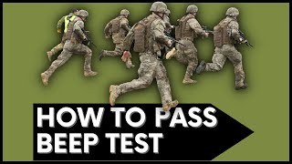 How To Pass The Australian Army Beep Test  Preentry Fitness Assessment PFA [upl. by Eldwin]