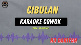 Cibulan  Angin gunung sumaliwir  KARAOKE COWOK  Hj Dariyah [upl. by Elyssa736]