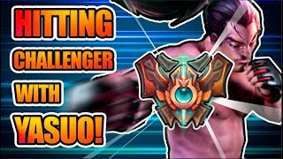 TheWanderingPro  Hitting Challenger With Yasuo [upl. by Eetsim]