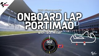 OnBoard Join Jack Miller for a lap of Portimao  2020 PortugueseGP [upl. by Atsiuqal839]