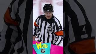 Classic Wes McCauley 🦓  Weird NHL shorts [upl. by Nisbet914]