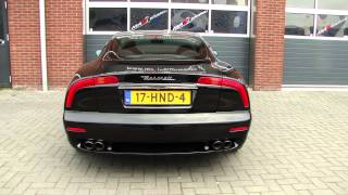 Maserati 3200GT Race Exhaust UITLAAT  SPORTUITLAAT system by Maxiperformance [upl. by Werby340]