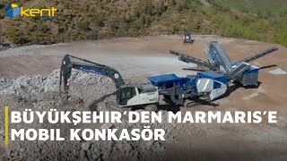 BÜYÜKŞEHİR’DEN MARMARİS’E MOBİL KONKASÖR [upl. by Vernor]