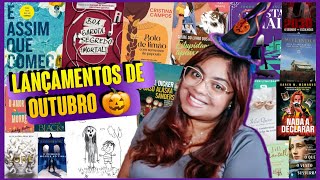 🎃 RESUMO DOS LANÇAMENTOS EDITORIAIS DE OUTUBRO 💜 LIVROS MAIS AGUARDADOS DO MÊS 📚 MAIS VENDIDOS 💕 [upl. by Knute512]