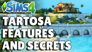 Tartosa Secrets And Features  The Sims 4 Guide [upl. by Mukund995]