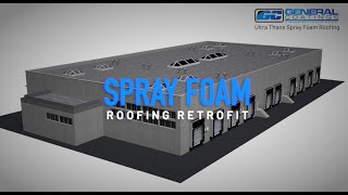 Spray Foam Roofing Retrofit Solutions  General Coatings [upl. by Recnal]