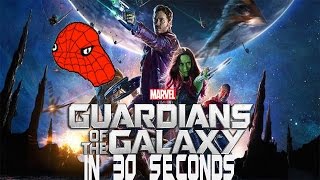 Guardians Of The Galaxy IN 30 SECONDS [upl. by Gilba]