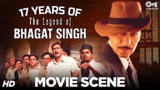 Ajay Devgn amp Sushant Singh Movie Scene  The Legend Of Bhagat Singh  Comedy Scene [upl. by Sallee]