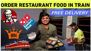 Order Food In Train  Railrestro Coupon Code  Railrestro Food Order  First Meal Free Coupon Code [upl. by Yle]