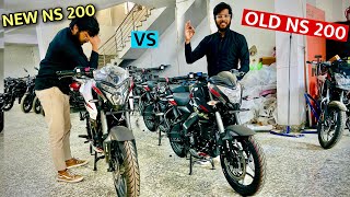 2024 BAJAJ PULSAR NS 200 vs OLD NS 200 DETAILED COMPARISON [upl. by Ratib]