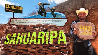 SAHUARIPA SONORA  La leyenda del ALJIBAR y la extracción de la PIEDRA LAJA [upl. by Laflam]