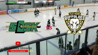 Pilot Mound Buffaloes vs U16 Team Sask Green [upl. by Burdett929]