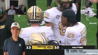 JuJuReacts To Vanderbilt vs 7 Missouri  2024 Full Game Highlights [upl. by Jasmine]