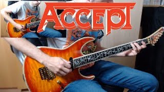 ACCEPT Fast as a Shark Guitar Cover [upl. by Aday760]