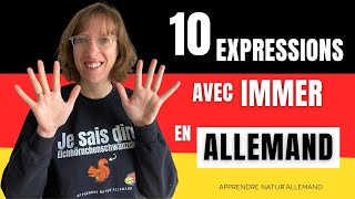 🇩🇪 10 expressions avec immer en allemand [upl. by Nahgeem]