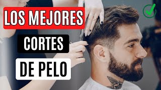 Cómo DISIMULAR poco PELO ✂ Cortes de pelo para hombres con ENTRADAS ✅ [upl. by Soigroeg430]