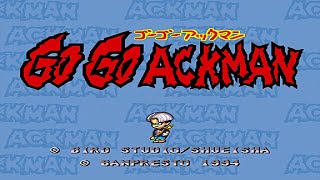 go go ackman snes ATÉ ZERAR PT BR [upl. by Llener]