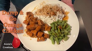 Dump amp Go Orange Chicken Slow cooker or Pressure cooker friendly  Easy and delicious [upl. by Robenia592]