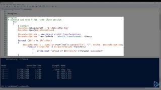 How to Transfer Files using WinSCP And PowerShellSFTP [upl. by Miki]