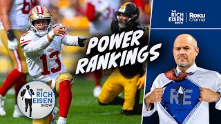 Rich Eisen Reveals His Always Controversial NFL Power Rankings for Week 2  The Rich Eisen Show [upl. by Dion]