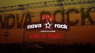 Nova Rock Festival 2019  Line Up Phase 1 [upl. by Akirea]