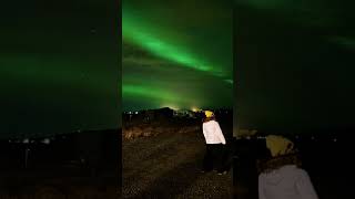 Northern Lights 🌌 iceland northernlights [upl. by Altheta]