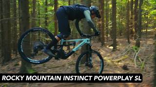 Rocky Mountain Instinct Powerplay SL  New light eMTB [upl. by Ecadnak]