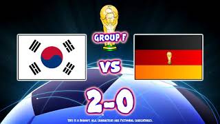 😂Germany are out😂 Germany 02 south Korea 442oons reupload because 442oons deleted it [upl. by Anitirhc]