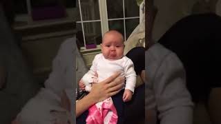 so Pretentious baby  fully laughing baby 🤣🤣🤣🤣 funnybabyvideos baby babylaughting [upl. by Imugem287]