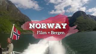 Weekend In Norway  Flåm and Bergen and the beautiful fjords [upl. by Nnaeirrac380]