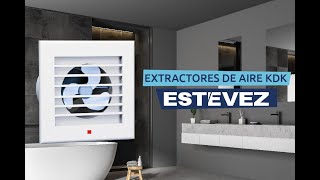 ELIMINA HUMEDAD Y MALOS OLORES CON LOS EXTRACTORES PARA BAÑO DE ESTEVEZ [upl. by Adamis]