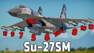 The Definition of A MISSILE BUS Su27SM  War Thunder [upl. by Zap416]