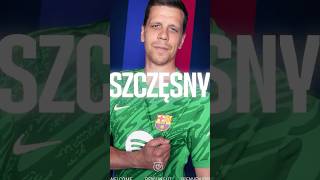 🚨 OFFICIAL SZCZESNY BARCA PRESENTATION 🔥 [upl. by Laryssa441]