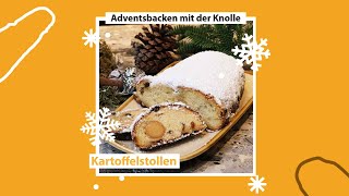 Zum 2 Advent Backen mit der Knolle  KartoffelStollen [upl. by Notkcorb]