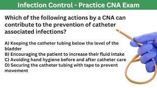 2024 CNA Practice Test Infection Control and Prevention [upl. by Ahsai]