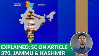 Article 370 abrogation SC verdict explained in simple terms  The Federal [upl. by Arvad445]